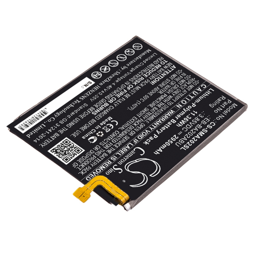 Batérie pre mobilné telefóny Samsung CS-SMA202SL