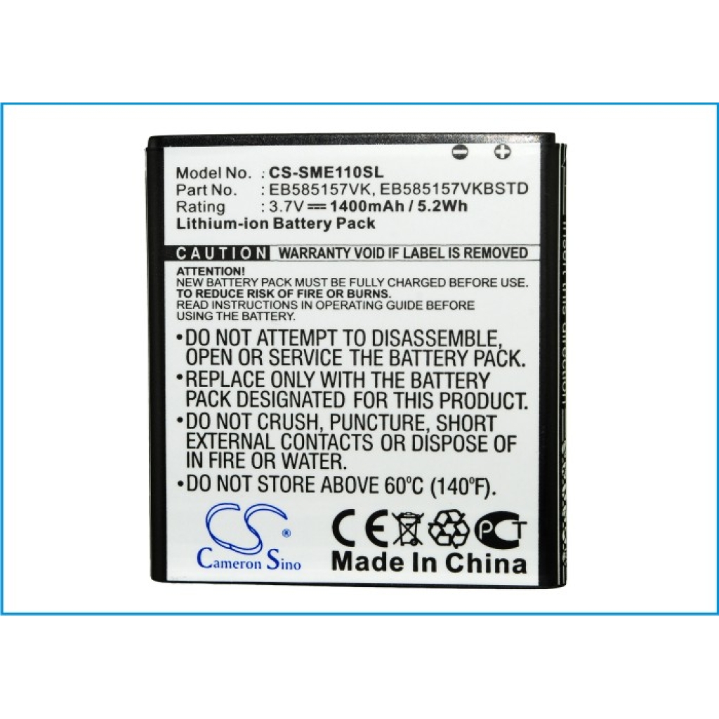 Batérie pre mobilné telefóny Samsung CS-SME110SL