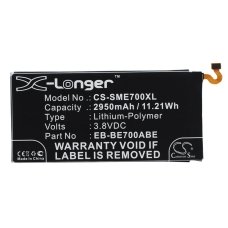 Compatible battery replacement for Samsung EB-BE700ABE