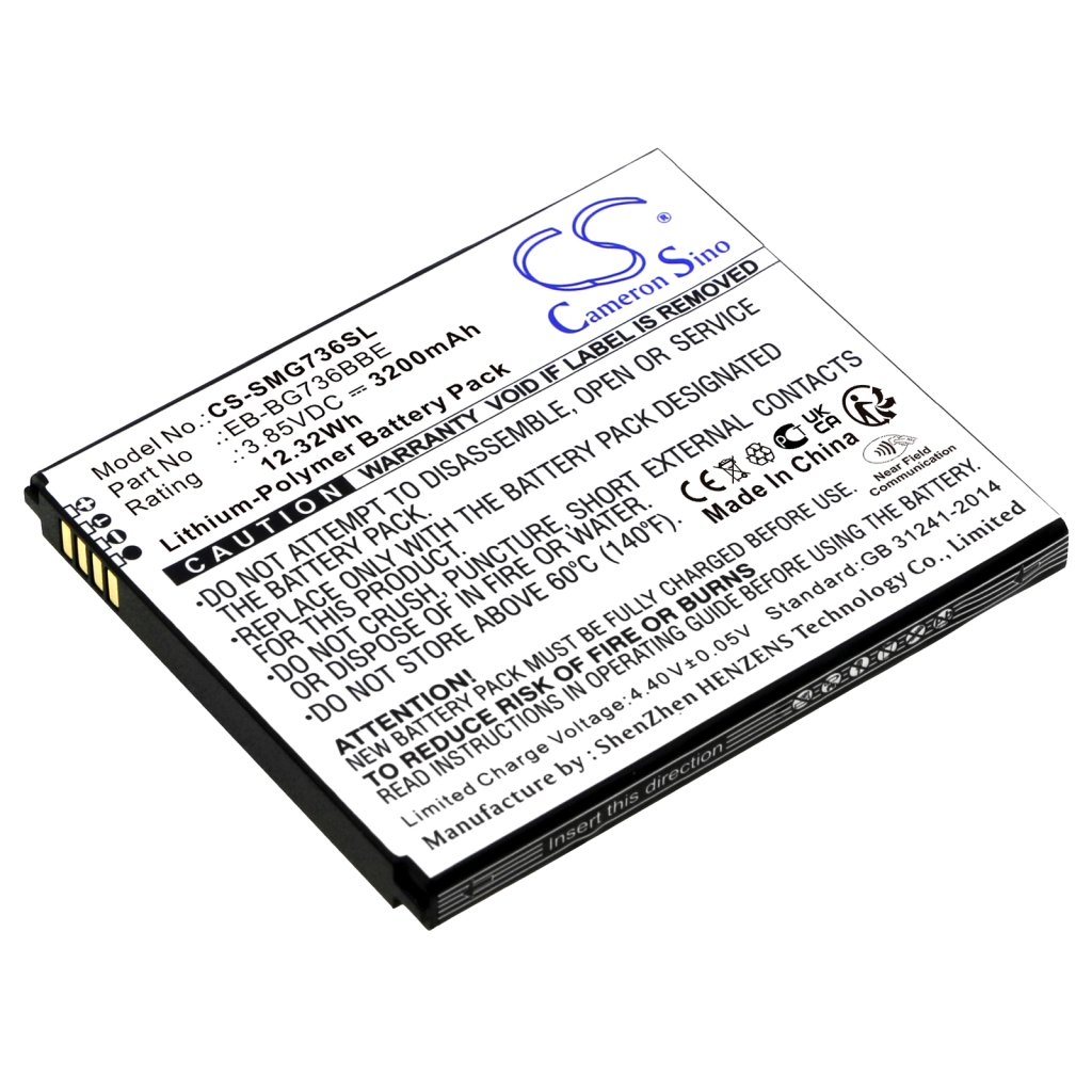 Batérie pre mobilné telefóny Samsung CS-SMG736SL