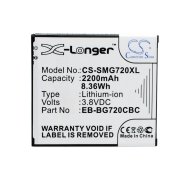 CS-SMG720XL<br />Batérie pre   nahrádza batériu EB-BG720CBC