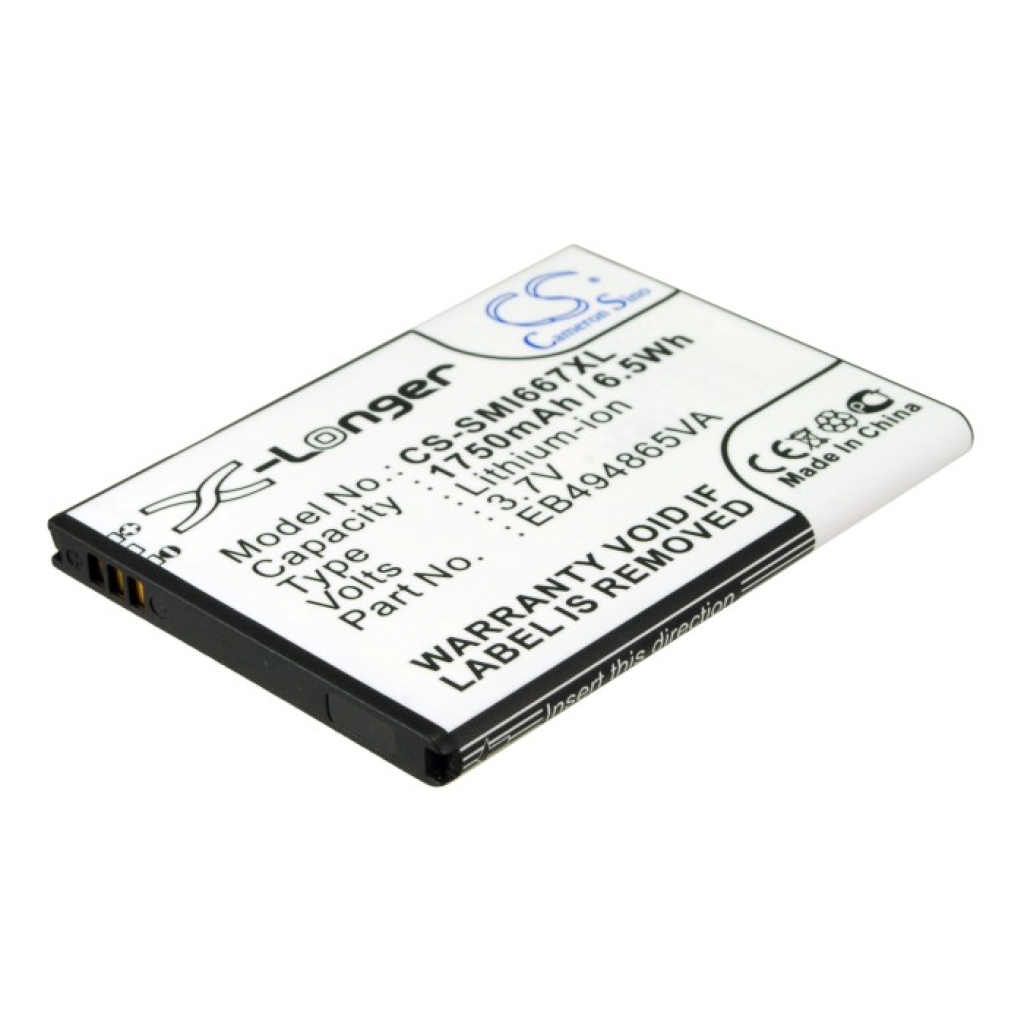 Batérie pre mobilné telefóny Samsung CS-SMI667XL