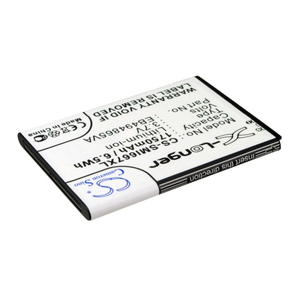 Batérie pre mobilné telefóny Samsung CS-SMI667XL