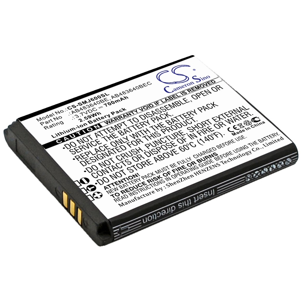 Mobile Phone Battery Samsung CS-SMJ600SL