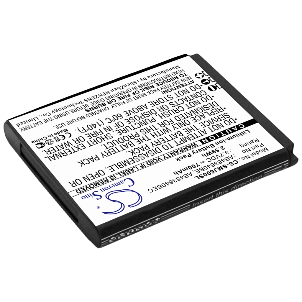 Batérie pre mobilné telefóny Samsung CS-SMJ600SL