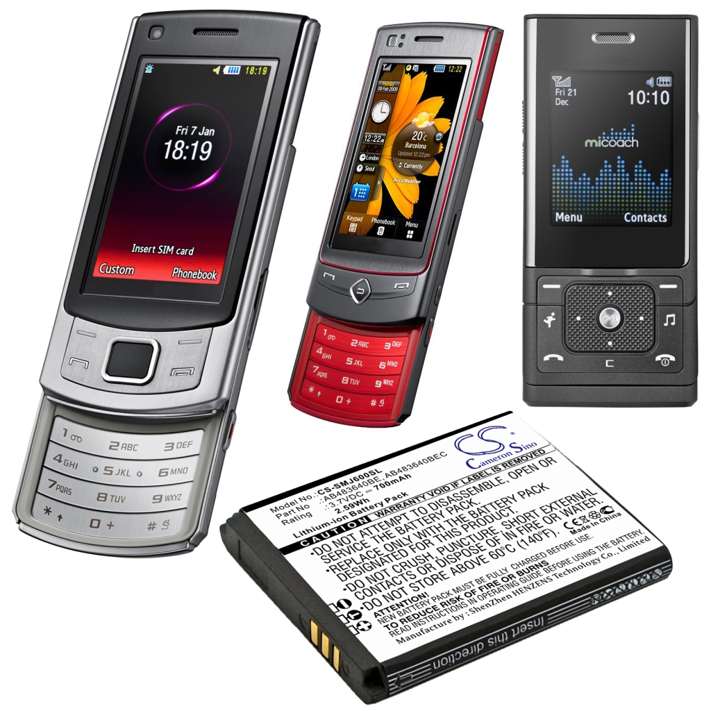 Batérie pre mobilné telefóny Samsung CS-SMJ600SL