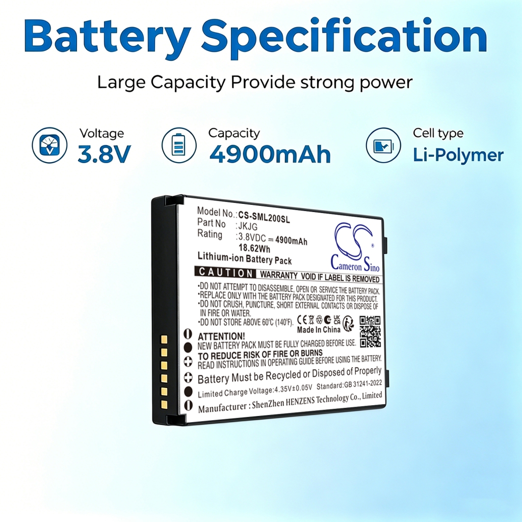 Battery for Sunmi L2K