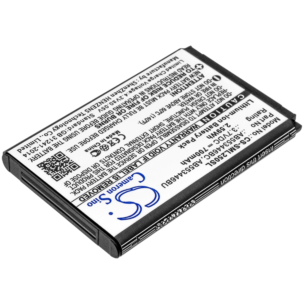 Batérie pre mobilné telefóny Samsung CS-SML250SL