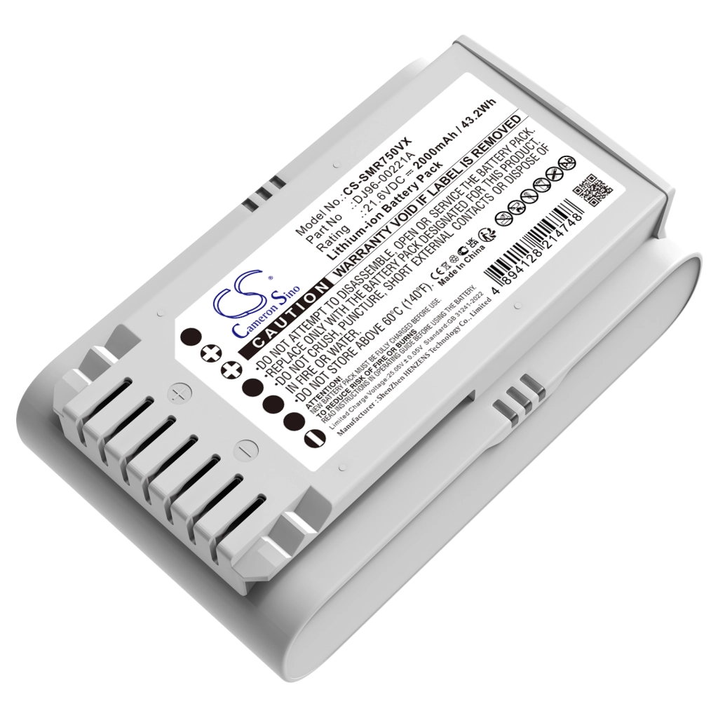 Baterie do vysavačů Samsung CS-SMR750VX