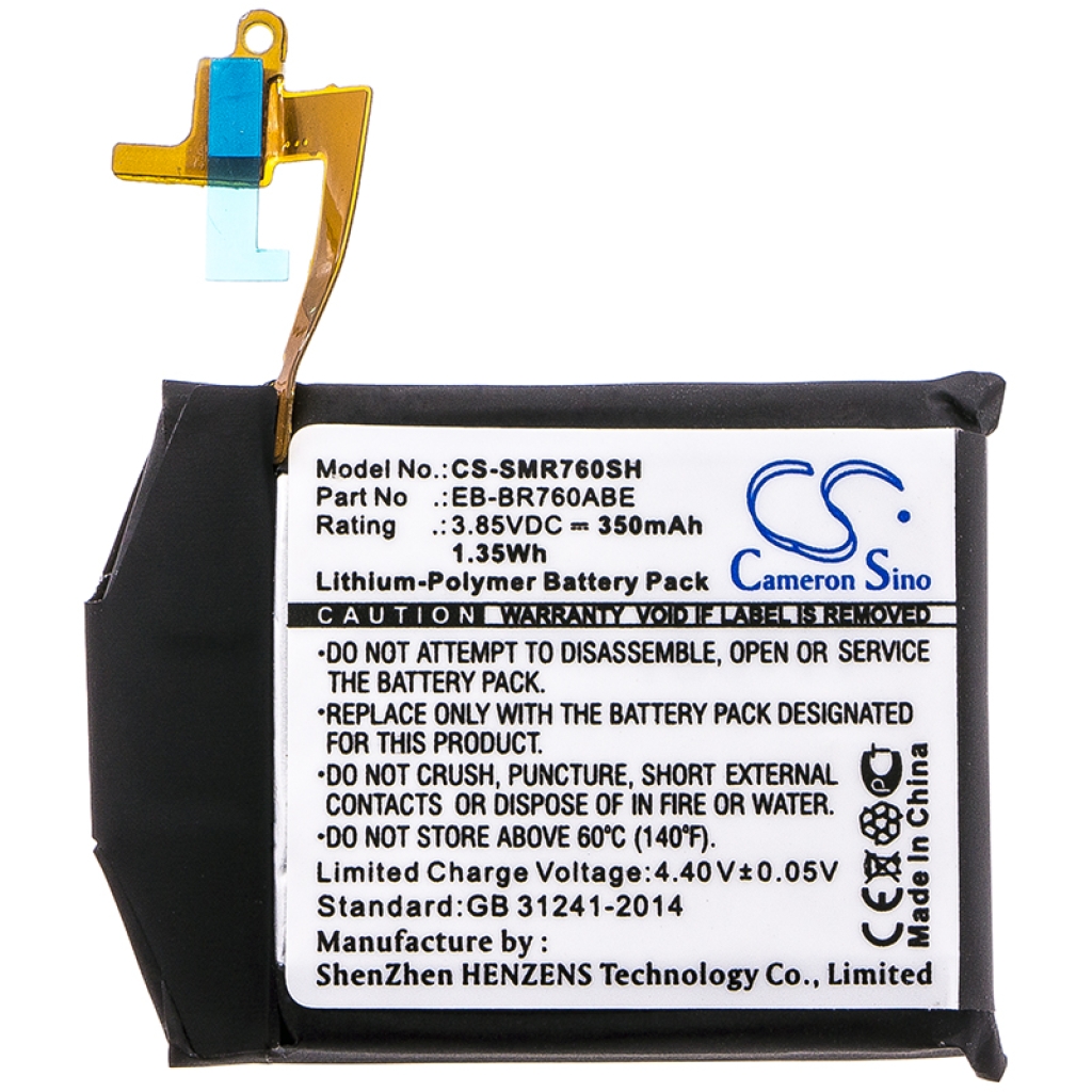 Batérie pre inteligentné hodinky Samsung CS-SMR760SH
