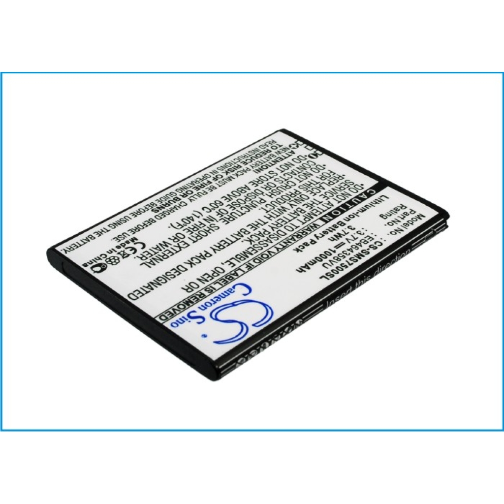 Baterie kompatibilní s Samsung Galaxy Ace Plus Ace Q Appeal CS-SMS7500SL
