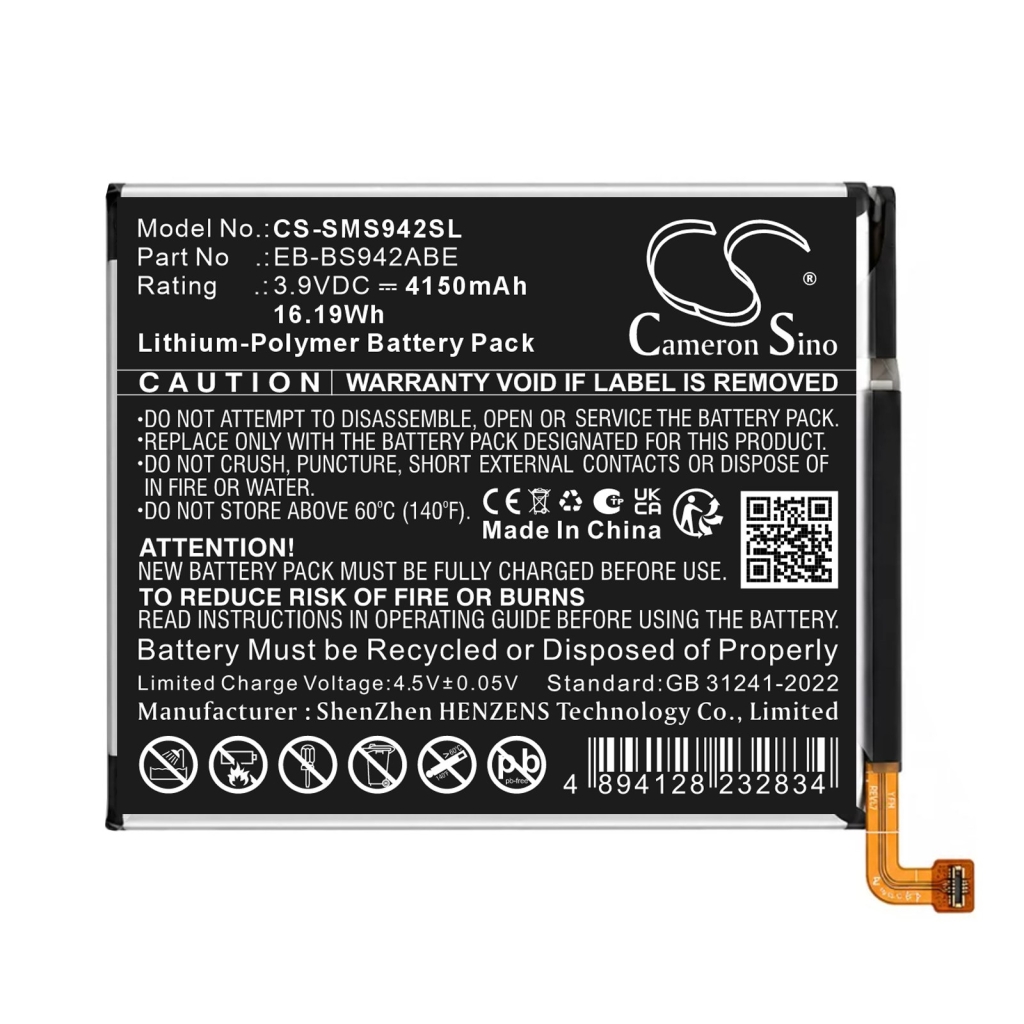 Batérie kompatibilné s Samsung Galaxy S26 CS-SMS942SL