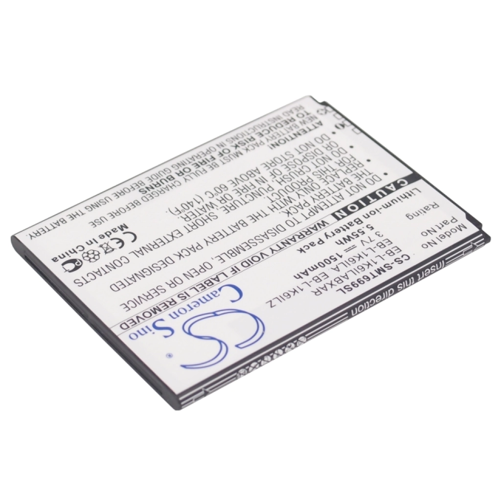 Compatible battery replacement for Verizon EB-L1K6ILA,EB-L1K6ILABXAR,EB-L1K6ILZ