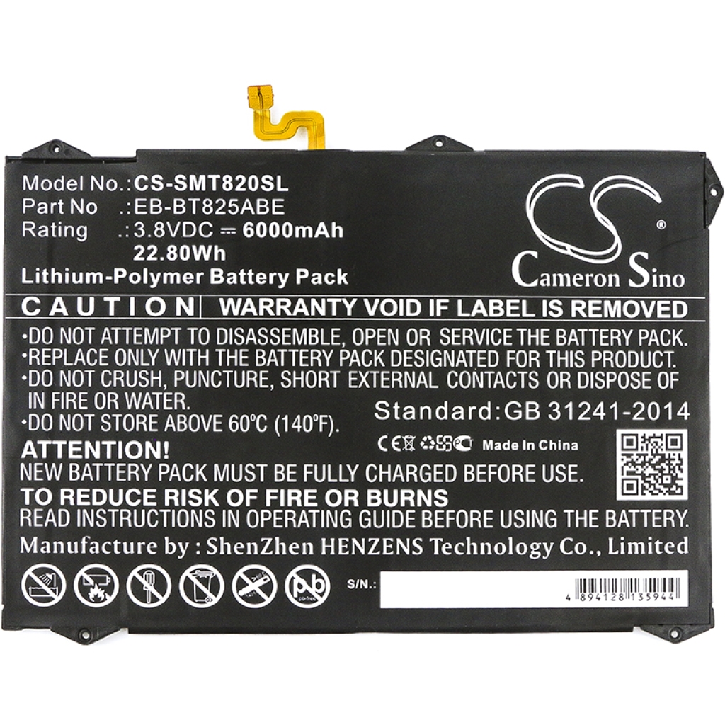 Batéria pre tablet Samsung CS-SMT820SL