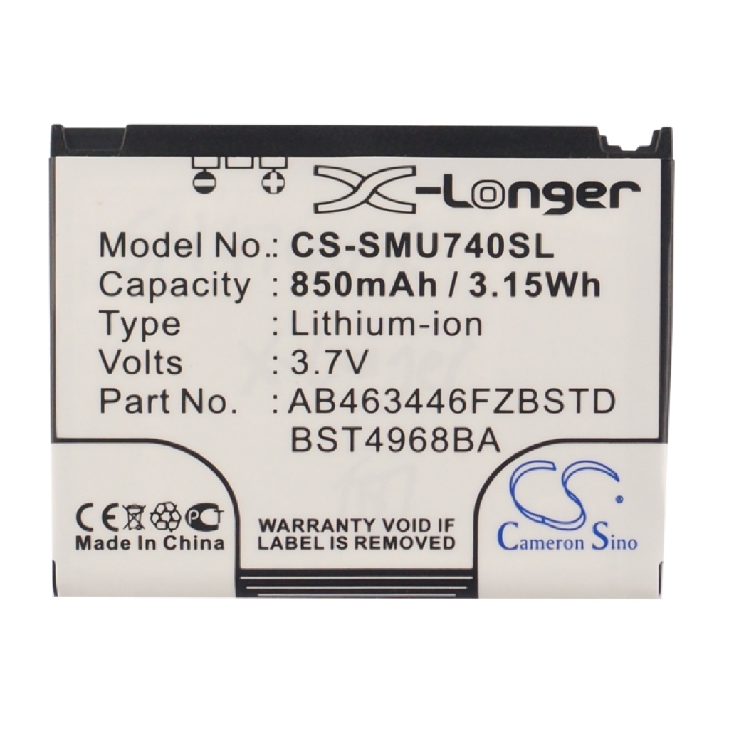 Batéria kompatibilné s Samsung CS-SMU740SL