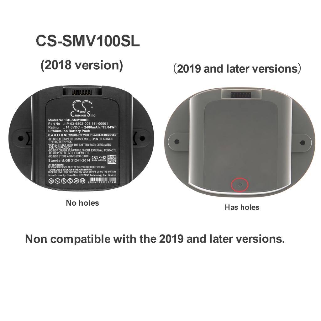 Batéria kompatibilné s Sonos CS-SMV100SL