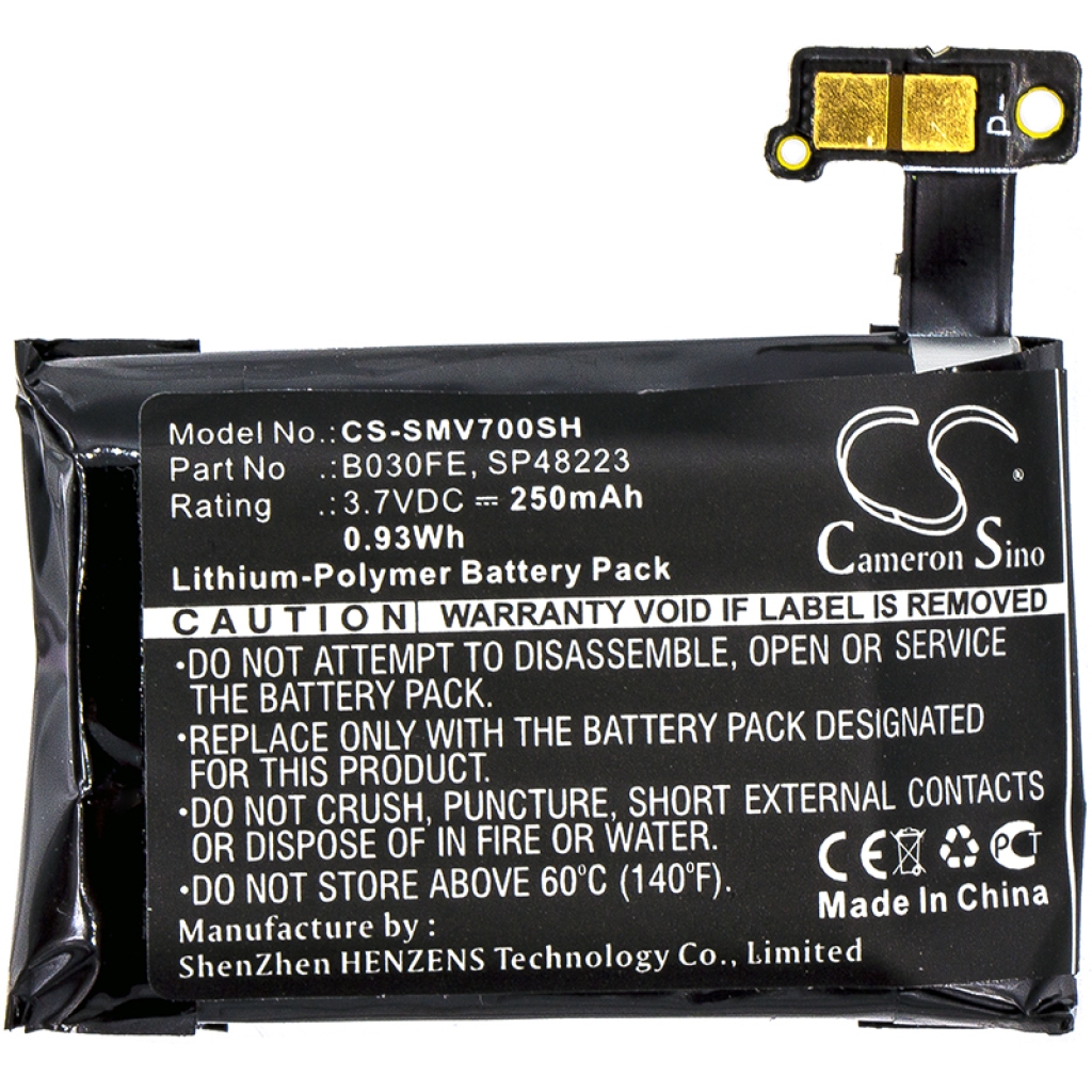 Batérie pre inteligentné hodinky Samsung CS-SMV700SH