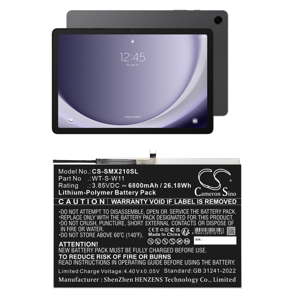 Batéria pre tablet Samsung CS-SMX210SL