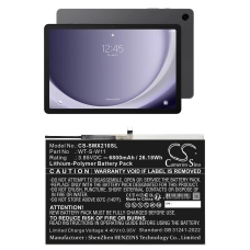 Compatible battery replacement for Samsung WT-S-W11