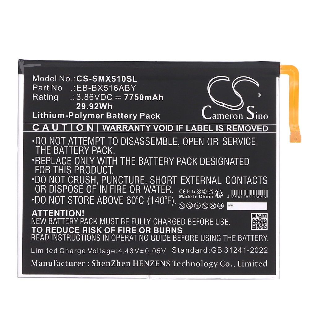 Batéria pre tablet Samsung CS-SMX510SL