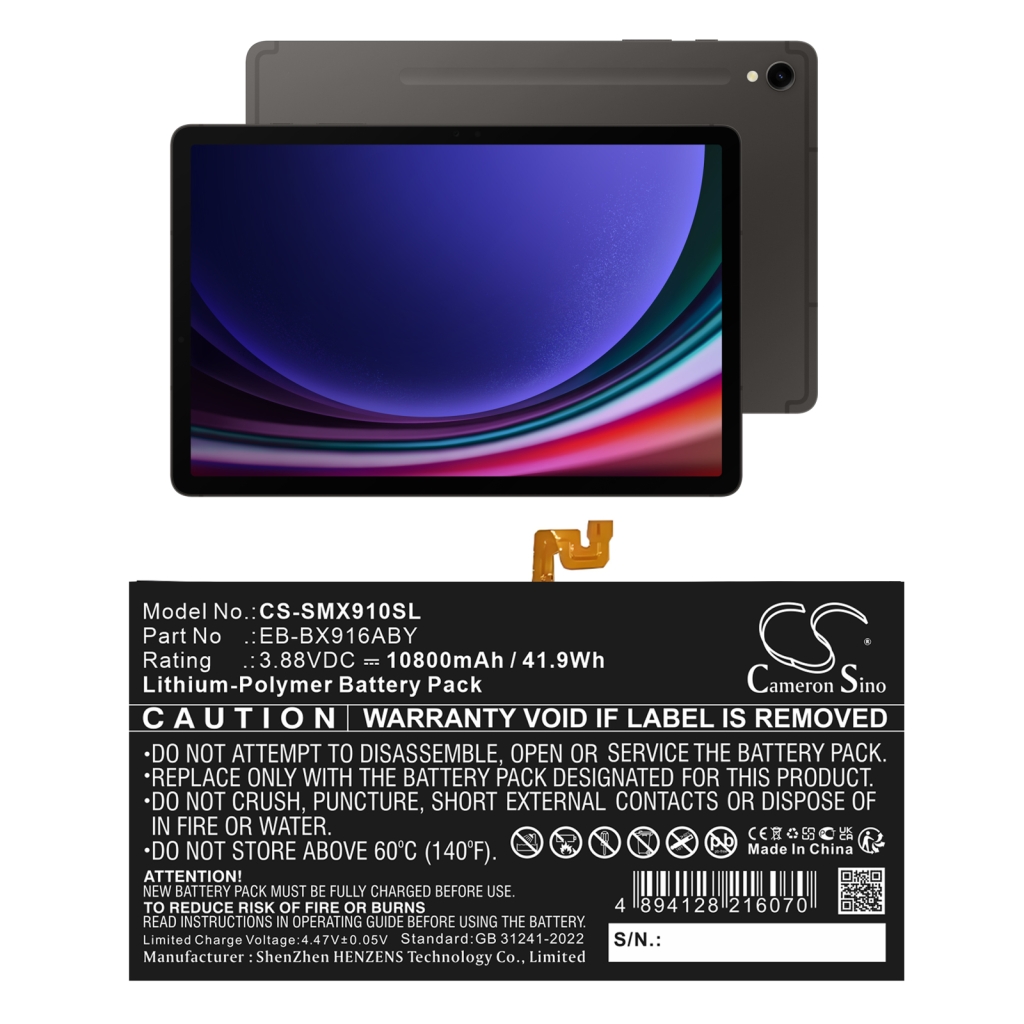 Batéria pre tablet Samsung CS-SMX910SL