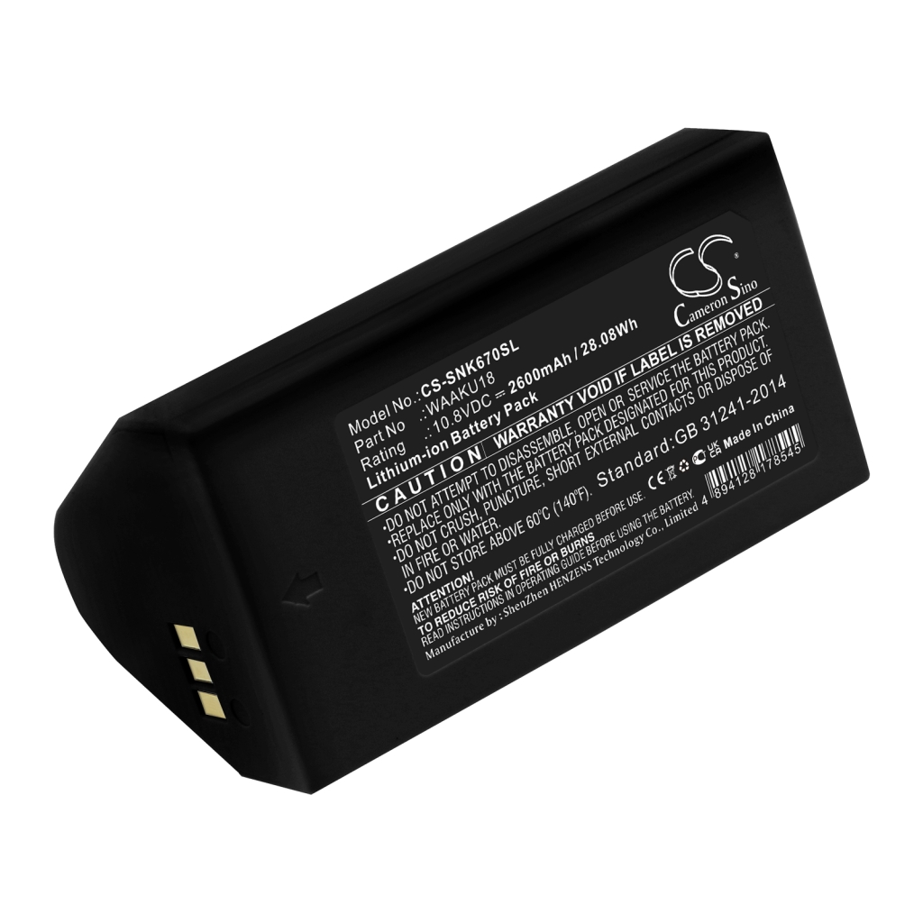 Priemyselné batérie Sonel CS-SNK670SL