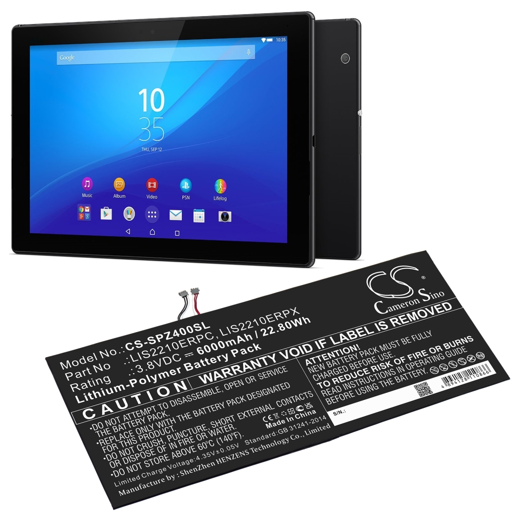 Batéria pre tablet Sony CS-SPZ400SL