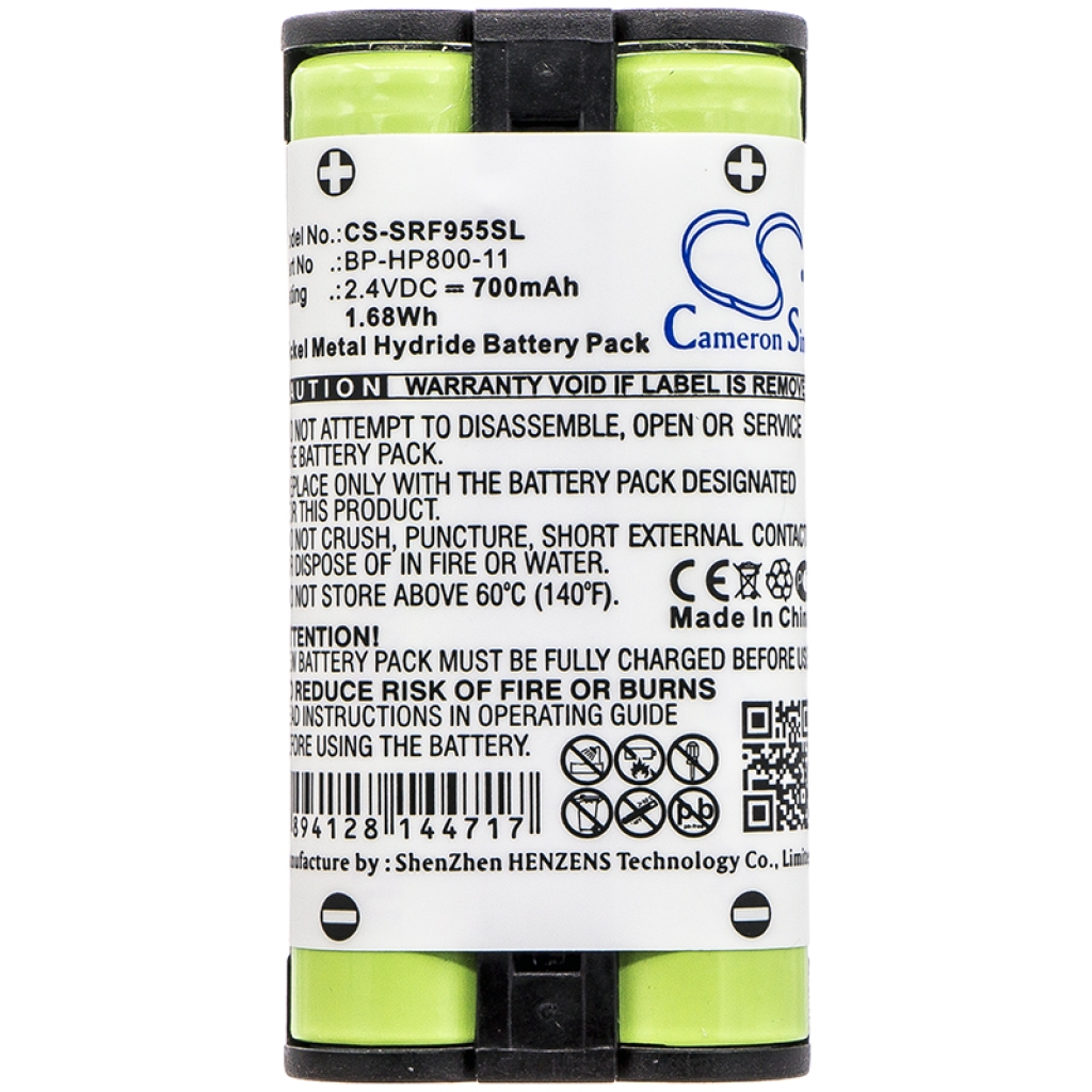 Batéria do bezdrôtovej náhlavnej súpravy Sony CS-SRF955SL