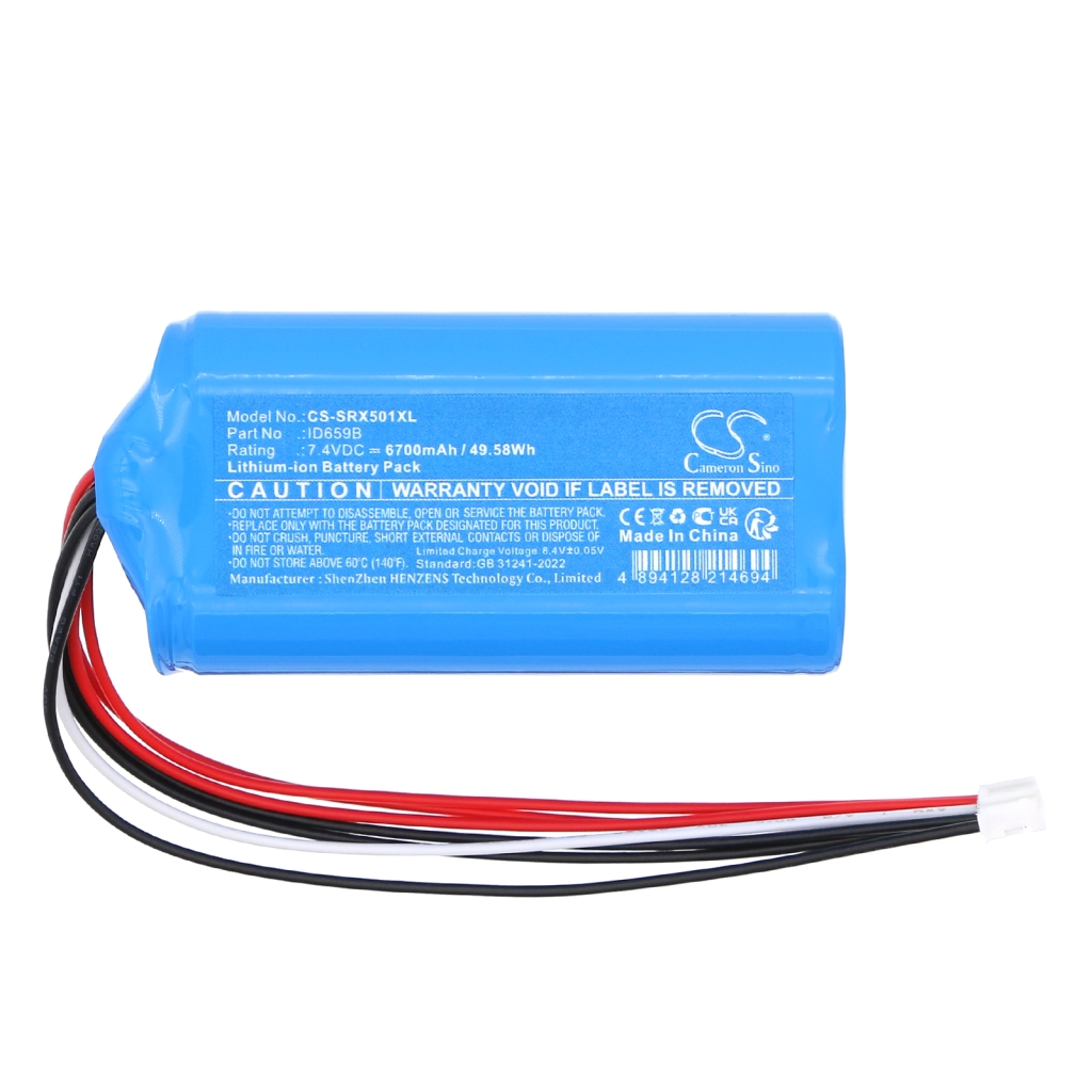 Speaker Battery Sony CS-SRX501XL