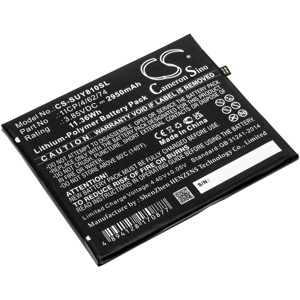 Batérie pre mobilné telefóny Sugar CS-SUY810SL