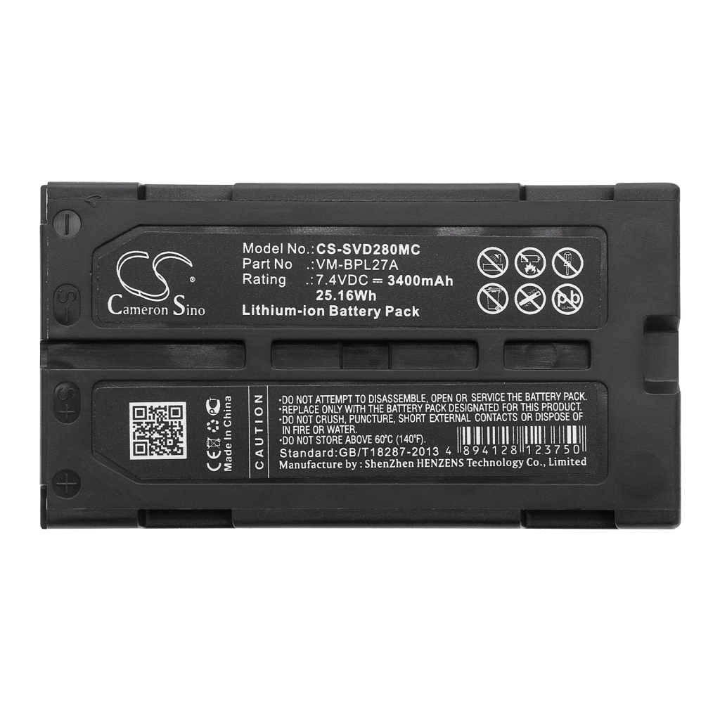 Camera Battery HITACHI VM-H768LE