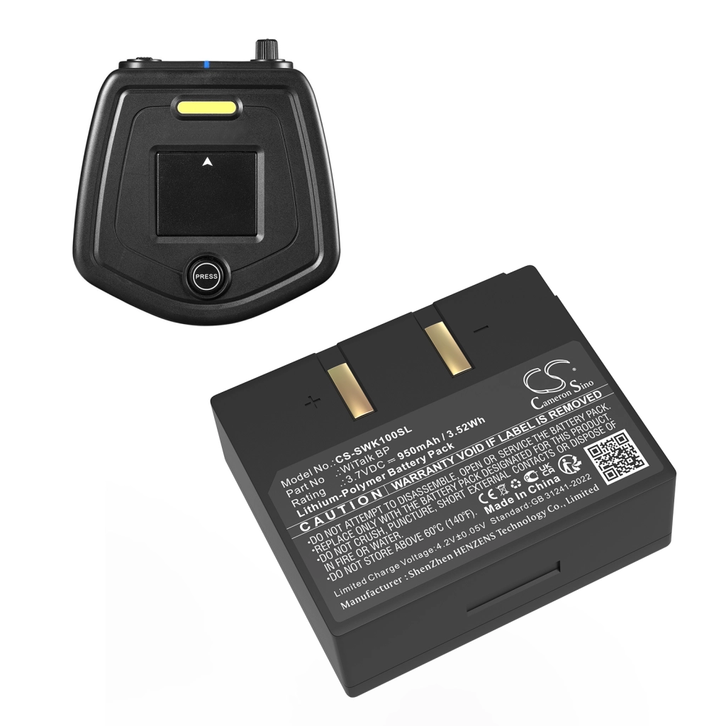Wireless Headset Battery Saramonic CS-SWK100SL