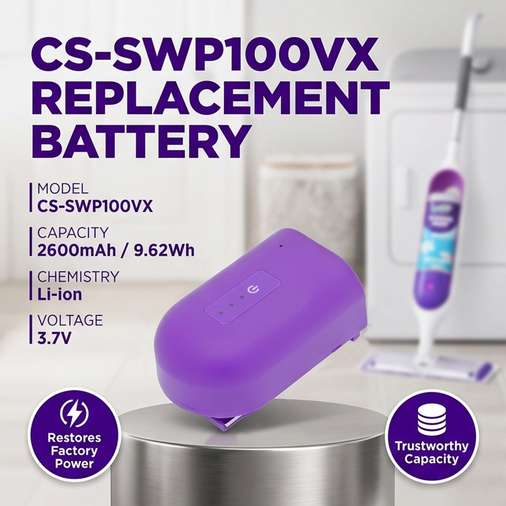 Batérie kompatibilné s Swiffer Power Mop CS-SWP100VX