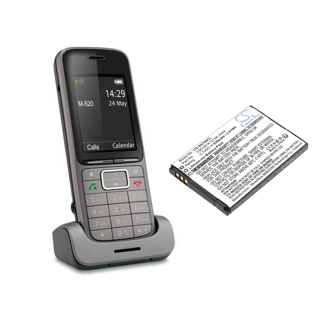 Baterie do bezdrátových telefonů Openstage Unify Comfortel Gigaset CS-SX780CL