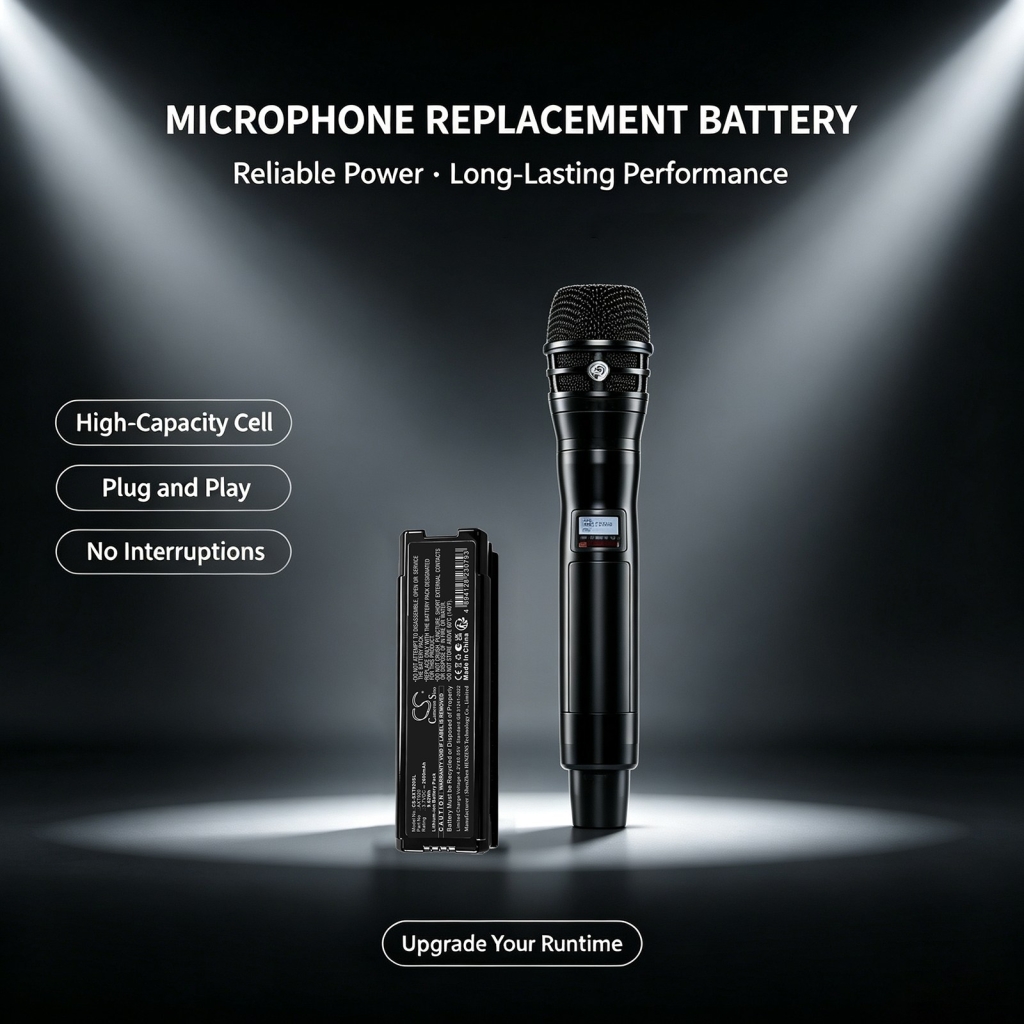 Baterie kompatibilní s Shure CS-SXT920SL
