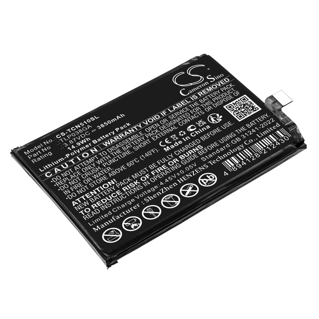 Batérie pre mobilné telefóny TCL CS-TCN510SL