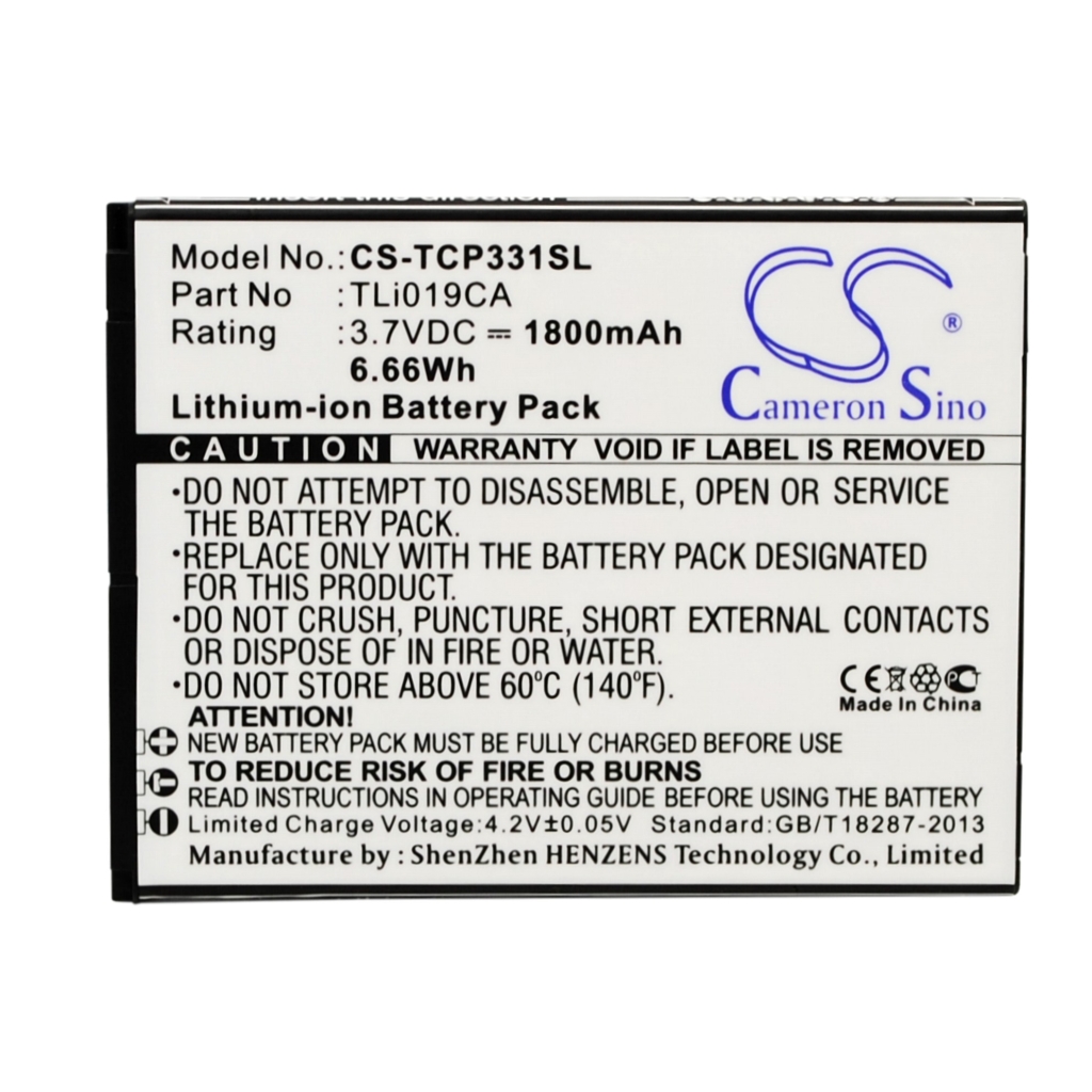 Batérie pre mobilné telefóny TCL CS-TCP331SL