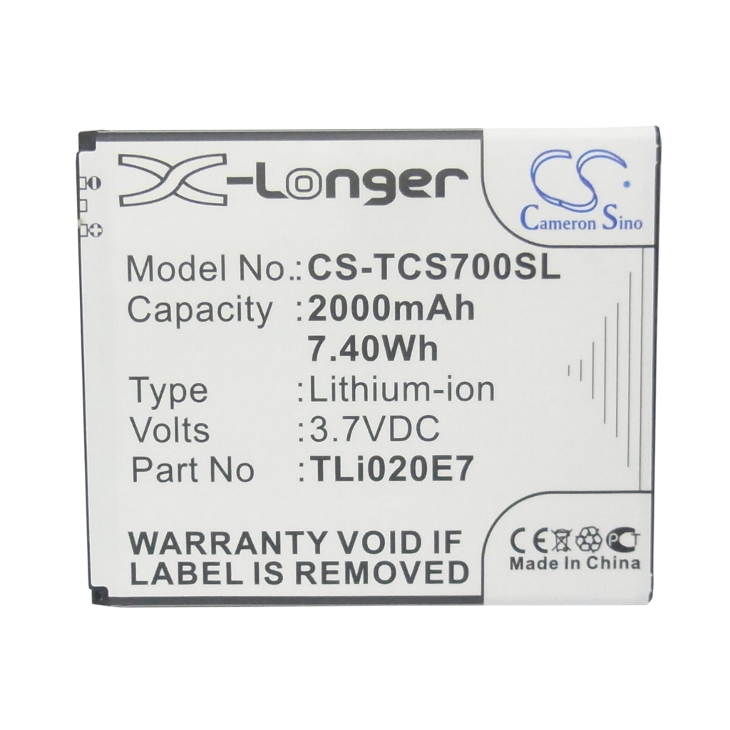 Batérie pre mobilné telefóny TCL CS-TCS700SL