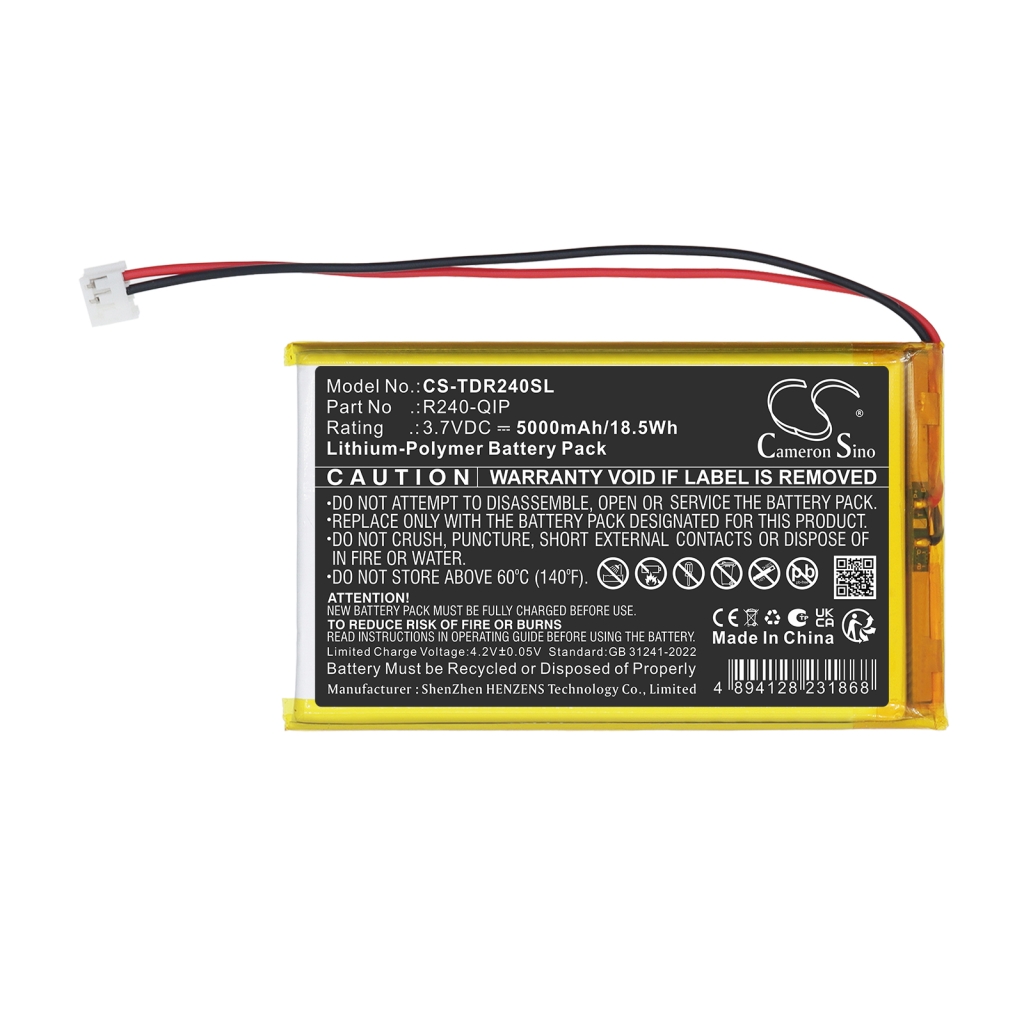 Baterie kompatibilní s Trend-Networks FiberMASTER OTDR CS-TDR240SL