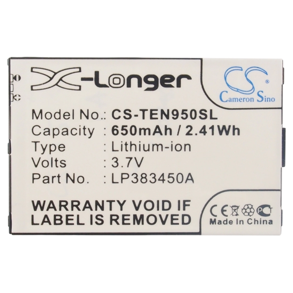 Mobile Phone Battery Telefunken CS-TEN950SL