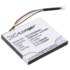 Kompatibilná náhrada batérie za Texas Instruments 1815 F071D,3.7L1060SP,3.7L1200SP,3.7L1230SP,541383800002-G0311...