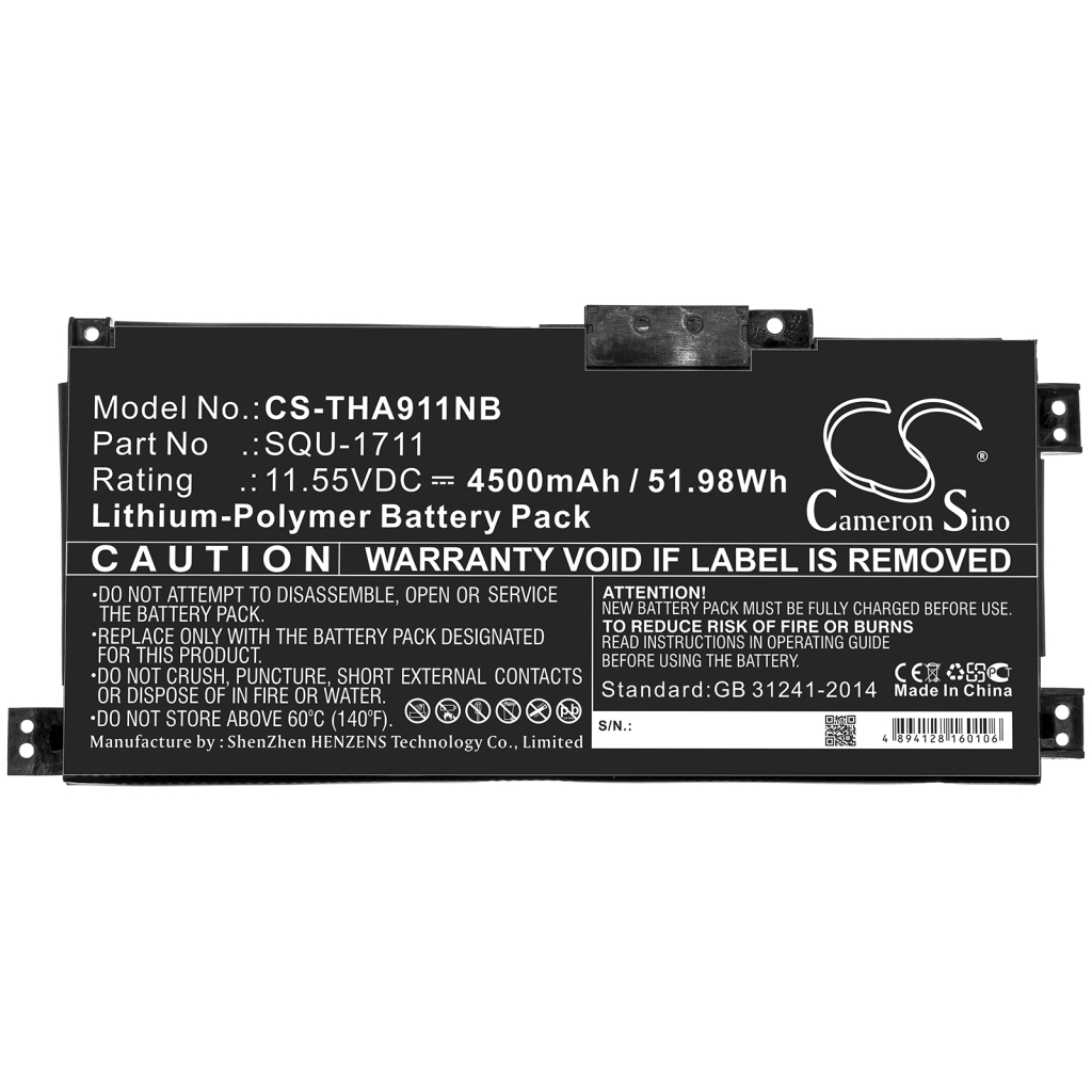 Batéria notebooku Thunderobot CS-THA911NB