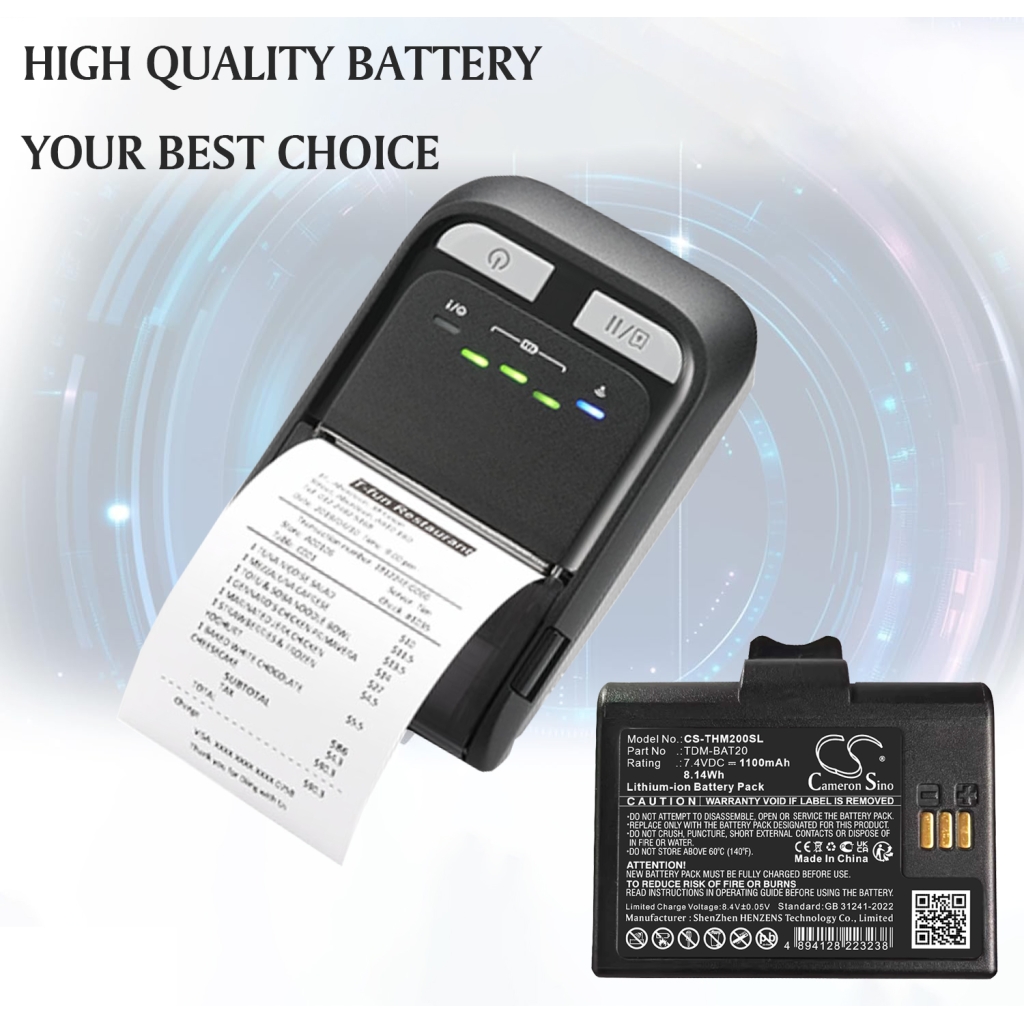 Printer Battery Tsc CS-THM200SL