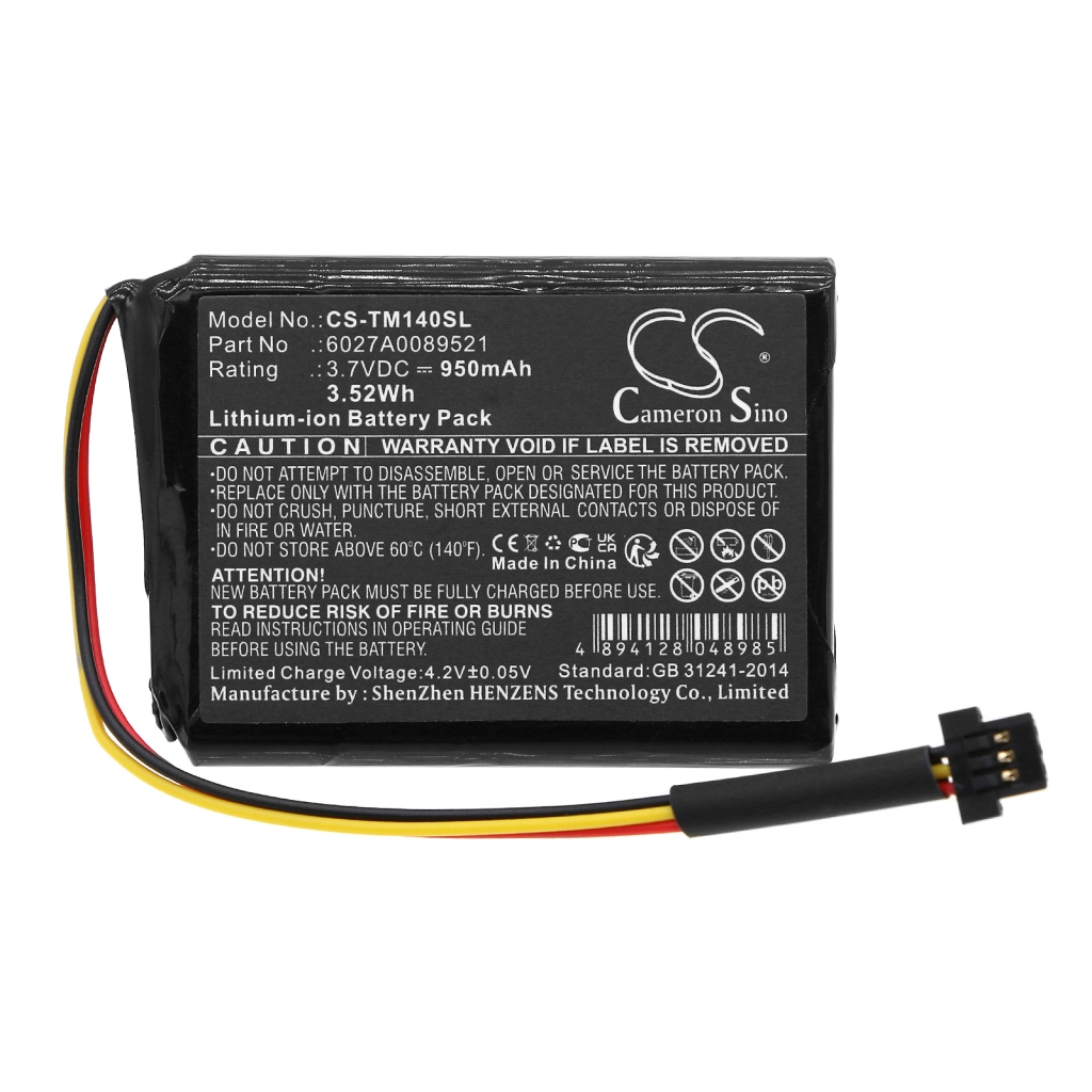 Batéria GPS, navigátora TomTom CS-TM140SL