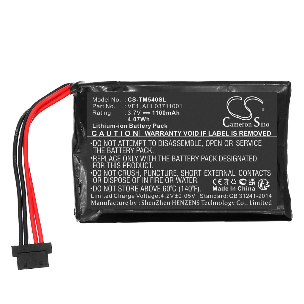Batéria GPS, navigátora TomTom CS-TM540SL