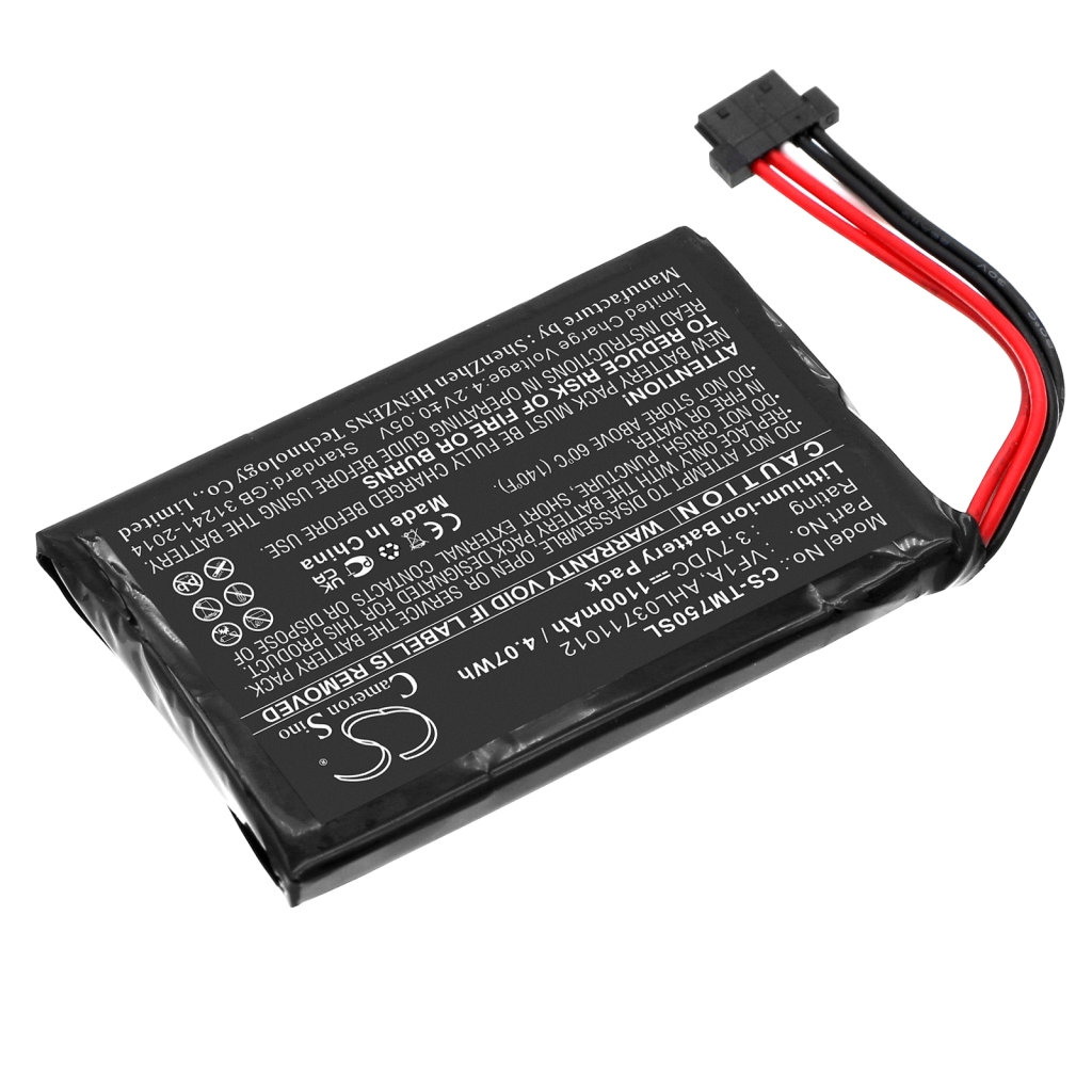 Batéria GPS, navigátora TomTom CS-TM750SL