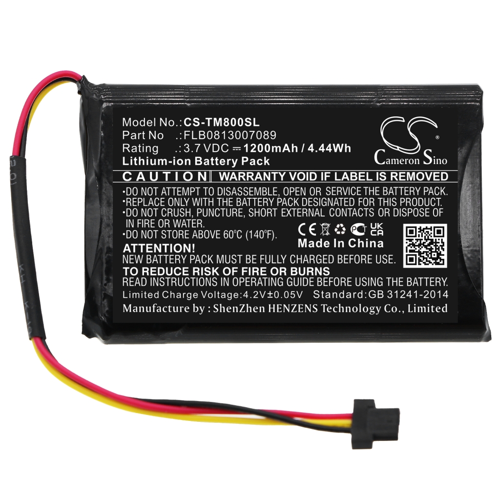 Batéria GPS, navigátora TomTom CS-TM800SL