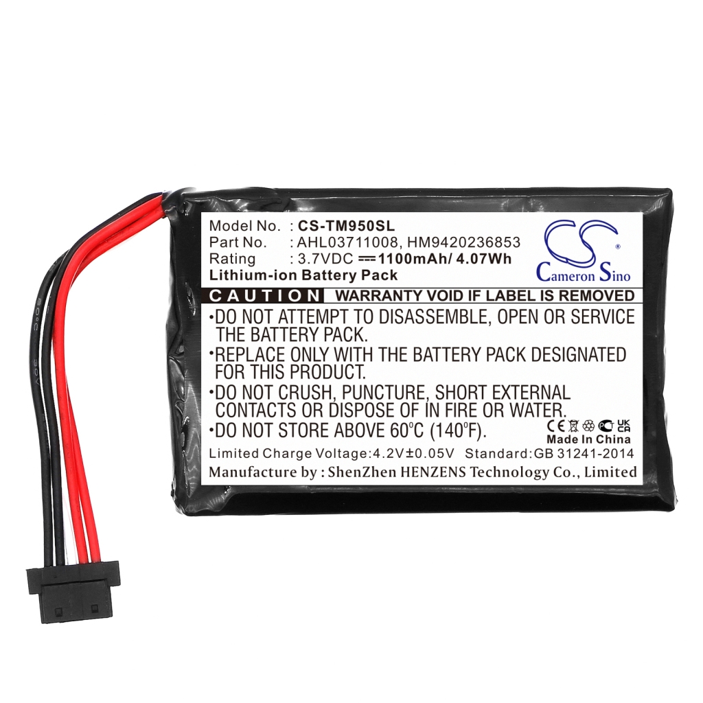 Batéria GPS, navigátora TomTom CS-TM950SL