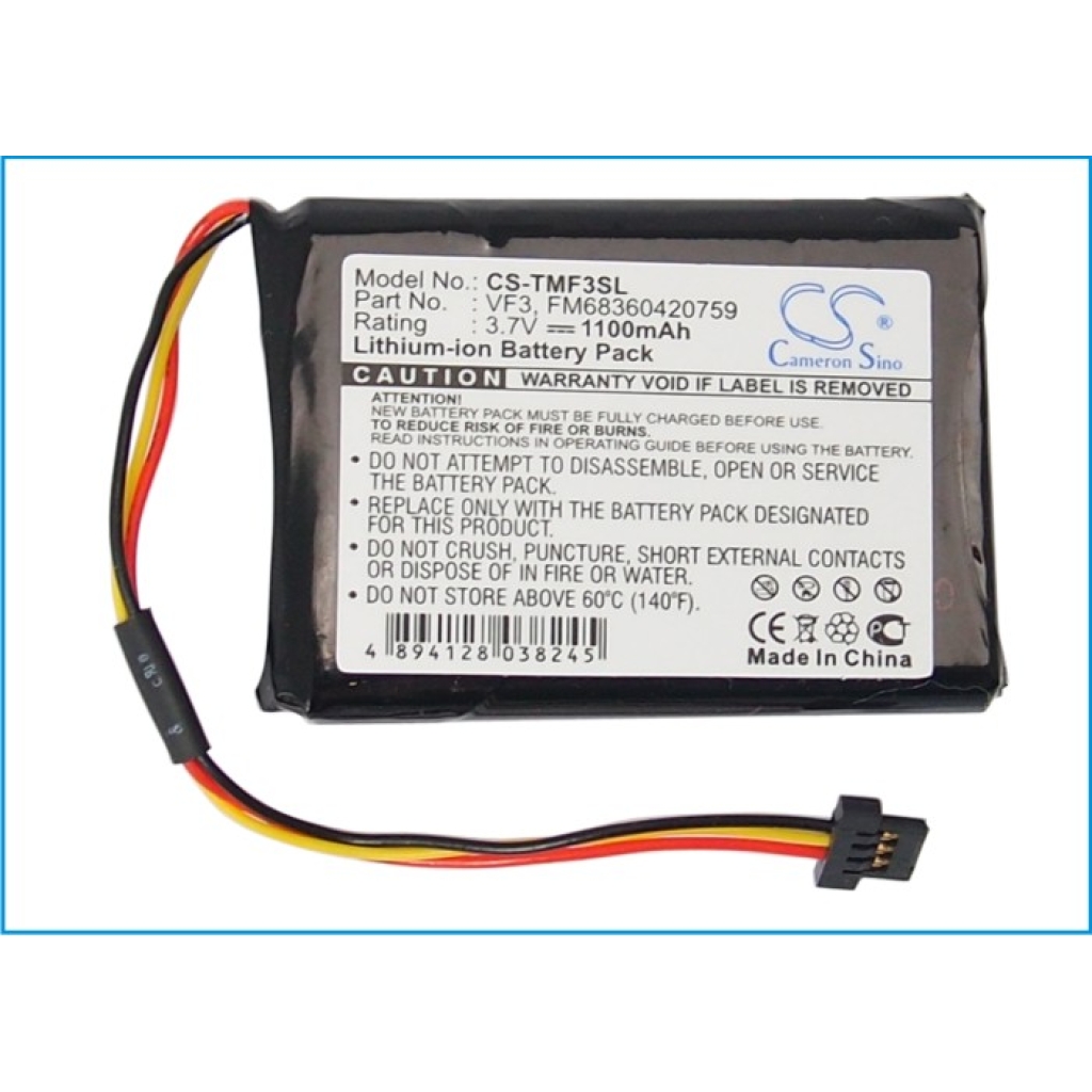 Batéria GPS, navigátora TomTom CS-TMF3SL