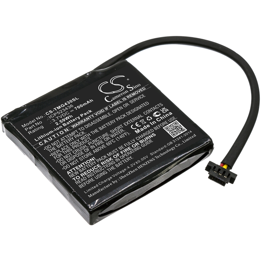 Batéria GPS, navigátora TomTom CS-TMG430SL